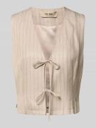 MOS MOSH Weste mit Schnürverschluss Modell 'ELVA INAH' in Sand, Größe ...