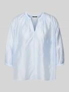 Someday Relaxed Fit Bluse mit 3/4-Arm Modell 'Zamudra' in Bleu, Größe ...