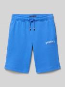 Tommy Hilfiger Teens Regular Fit Sweatshorts aus Baumwoll-Mix in Royal...