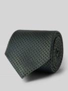 OLYMP Seidenkrawatte aus reiner Seide (6,5 cm) in Gruen, Größe 1