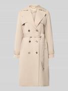 MICHAEL Michael Kors Zweireihiger Trenchcoat mit Bindegürtel in Beige,...
