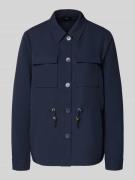 s.Oliver BLACK LABEL Regular Fit Longblazer mit Brustpattentaschen in ...