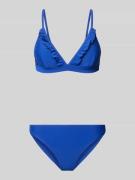 Shiwi Bikini-Set mit Rüschen Modell 'Beau' in Royal, Größe 34
