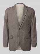 Christian Berg Men Regular Fit 2-Knopf-Sakko mit Pattentaschen in Dunk...