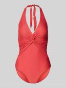 Barts Badeanzug mit Neckholder Modell 'Kelli' in Rot, Größe 36