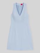 HUGO Regular Fit Kleid mit Naht-Details in Hellblau, Größe 34