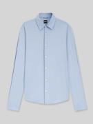 BOSS Slim Fit Businesshemd mit Kentkragen Modell 'ROAN' in Hellblau, G...