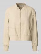 MOS MOSH Regular Fit Blazer mit Reißverschluss Modell 'Cate' in Sand M...