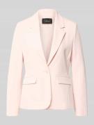 s.Oliver BLACK LABEL Slim Fit Blazer mit Reverskragen in Rosa, Größe 3...