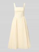 Jake*s Cocktail Cocktailkleid mit rückseitigem Reißverschluss in Hellg...