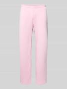 REVIEW Sweatpants mit elastischem Bund in Fuchsia, Größe L