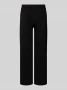 REVIEW Sweatpants mit Logo-Print und Gesäßtasche in Black, Größe L