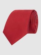 Monti Krawatte aus reiner Seide (6 cm) in Rot, Größe 1