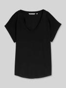 Tom Tailor Denim Relaxed Fit T-Shirt in Black, Größe L