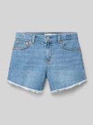 Levi’s® Kids Slim Fit Jeansshorts aus Baumwoll-Mix in Hellblau, Größe ...