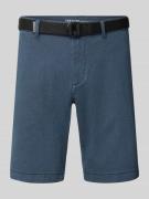 Tom Tailor Denim Regular Fit Chinoshorts aus Baumwoll-Mix in Marine, G...