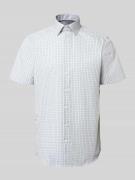 Christian Berg Men Regular Fit Business-Hemd aus Baumwolle mit Kentkra...