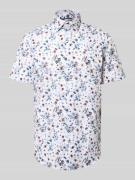 Christian Berg Men Regular Fit Business-Hemd aus Baumwolle mit Kentkra...