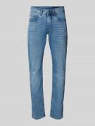 Pierre Cardin Regular Fit Jeans im Used-Look Modell 'Lyon' in Hellblau...