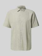 MCNEAL Regular Fit Freizeithemd aus Leinen-Baumwoll-Mix in Lind, Größe...