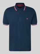 Christian Berg Men Regular Fit Poloshirt mit Kontraststreifen in Dunke...