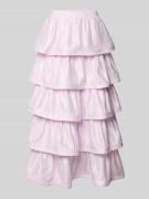 Vero Moda Maxi-Rock mit 3D-Rüschendetails Modell 'NATALIE' in Flieder,...