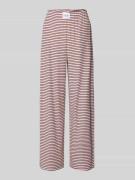 VILLA SOPHIE Wide Leg Sweatpants aus Lyocell-Mix Modell 'ANNI' in Rosa...