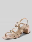 Tamaris Sandalen in schimmernder Optik in Gold, Größe 36