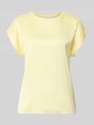 Vila T-Shirt mit Rundhalsausschnitt Modell 'ELLETTE' in Hellgelb, Größ...