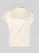 Zero Blusenshirt mit Rundhalsausschnitt und Kappärmeln in Ecru, Größe ...