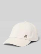 Marc O'Polo Basecap aus Baumwoll-Leinen-Mix in Hellgrau, Größe 1