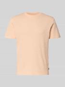JOOP! Collection T-Shirt mit Strukturmuster Modell 'Raulos' in Apricot...