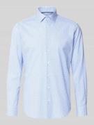 Christian Berg Men Regular Fit Business-Hemd mit Kentkragen in Bleu, G...