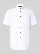 Christian Berg Men Regular Fit Business-Hemd mit Kentkragen in Weiss, ...