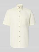 OLYMP Modern Fit Business-Hemd mit Kentkragen in Hellgelb, Größe 39