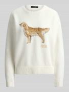 Lauren Ralph Lauren Regular Fit Strickpullover aus reiner Baumwolle in...