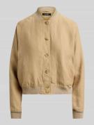 Lauren Ralph Lauren Regular Fit Bomberjacke aus reinem Leinen in Mitte...