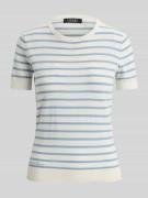 Lauren Ralph Lauren Regular Fit Pullover mit kurzem Arm in Hellblau, G...