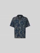 Forét Freizeithemd mit Reverskragen in Marine, Größe L