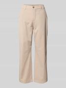 MAC Caprihose mit Paspeltaschen am Gesäß in Kitt, Größe 36