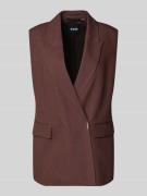 BOSS Slim Fit Kurzblazer aus Leinen-Viskose-Mix Modell 'JIA8' in Schok...