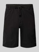 Jack & Jones Shorts mit Tunnelzug Modell 'JAIDEN' in Black, Größe L