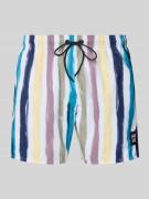 HUGO Badeshorts aus schnell trocknendem Material Modell 'DINO' in Petr...