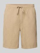 Jack & Jones Shorts mit Strukturmuster Modell 'JAIDEN' in Beige, Größe...