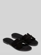 Marc O'Polo Sandale aus echtem Leder in Black, Größe 36
