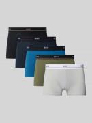 BOSS Slim Fit Trunks aus Baumwoll-Mix im 5er-Pack Modell 5P ESSENTIAL'...