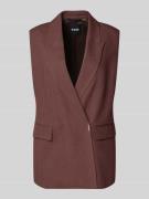 BOSS Slim Fit Kurzblazer aus Leinen-Viskose-Mix Modell 'JIA8' in Schok...