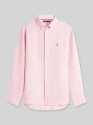 Tommy Hilfiger Regular Fit Freizeithemd aus reinem Leinen in Rosa, Grö...