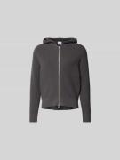 WON HUNDRED Regular Fit Jacke in Strick-Optik in Anthrazit, Größe L