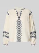 Pepe Jeans Cropped Tunika aus reiner Baumwolle Modell 'BERNIS' in Offw...